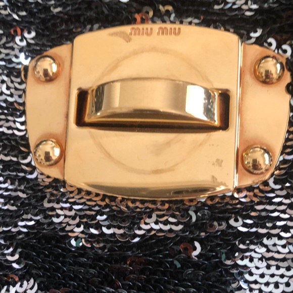 Miu Miu sequin large bag - Picture 2 of 8